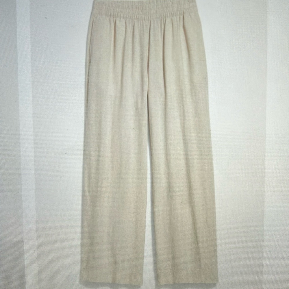 Old Navy wide leg high rise linen pants size XL